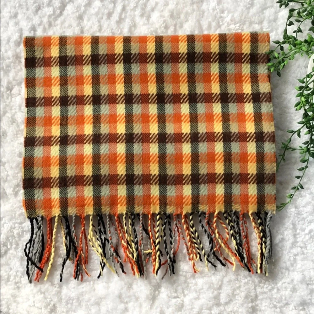 Plaid scarf